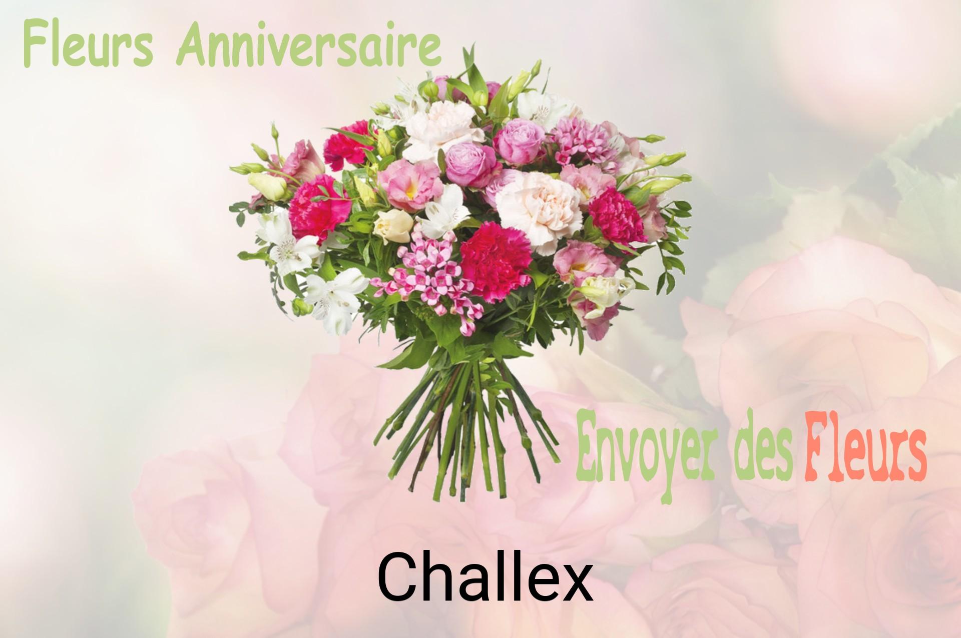 Bouquet de fleurs d’anniversaire livré à Challex